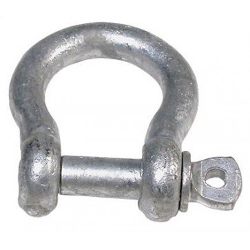 Bow Shackles - Galvanised
