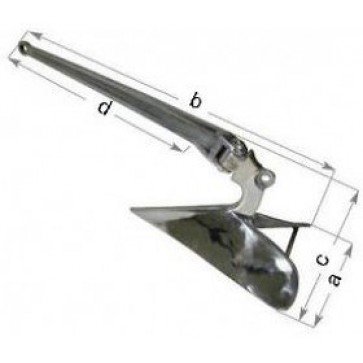 Anchors - Plough Stainless Steel