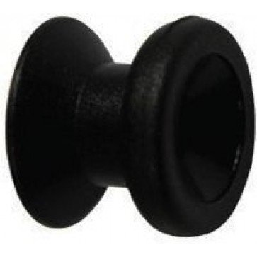 Shock Cord Button Black Nylon 5mm/13mm