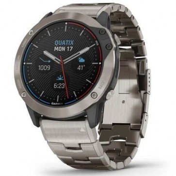 Garmin quatix 6 Solar Watch - Titanium