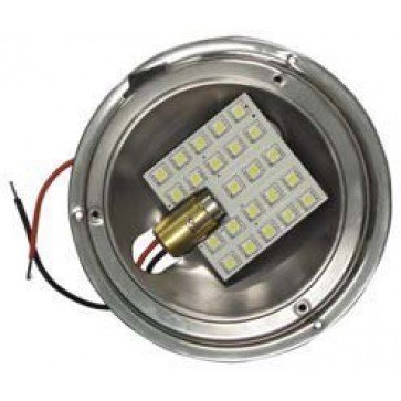 <p>57mmL x 57mmW x 6mmThick</p><p>Fits into most Dome Light Bases</p>