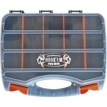 Hookem Single Sided Heavy Duty Tackle Box