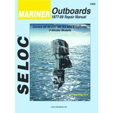 Sierra Seloc Manual - Mariner Outboards, 3-4 & 6 Cyl., In Line 6 & V6 - No. 18-01402
