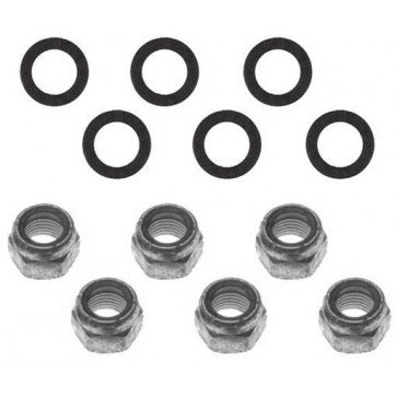 Sierra Mallory Nut & Washer Kit - Replaces OEM Mallory 9-72005