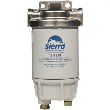 Sierra 10 Micron Filter Kit With Drain Bowl - Replaces OEM Fram P1116 Mallory 9-37887