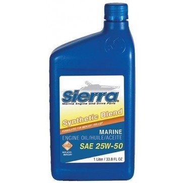 Sierra Semi-Synthetic Engine Oil 25W-50 FC-W