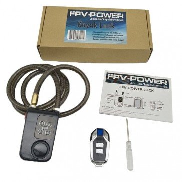 FPV Power Kayak Alarm Lock