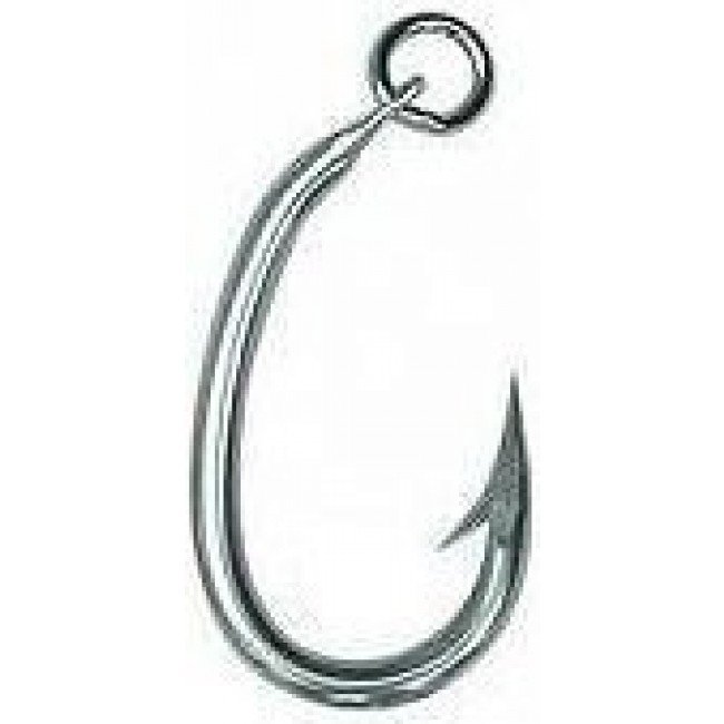Stainless Steel Tuna Hook with Ring Size: #2.4, #2.6, #2.8, # 3.0