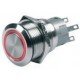 C-Zone Push Button Switches - On/off S/s Rd Ilum