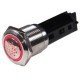 BEP Stainless Steel Buzzers with Warning Light - Red - 24V