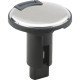 Attwood LightArmour Nav Light Plug-In Bases - Stainless Steel - Round - 2 Pin