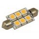 LED Replacement Bulbs - Festoon - 10-30V - SV8.5 x 36mm