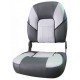 Deluxe Premier Folding Seats - Black White Grey