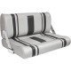 Flip Back Double Seats - Grey/Charcoal