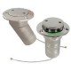 Stainless Steel Pop Up Deck Filler - 90° - Water - 84mm Flange, 7mm Protrusion - 50mm (2