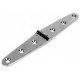 Cast 316 Stainless Steel Strap Hinges - Split: 77/77mm - 154mm x 26mm x 7mm