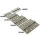 Stainless Steel Butt Hinges - 8mm - 73mmL x 50mmW