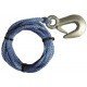 Low Stretch Trailer Winch Ropes - Snap Hook - 7mm - 6.5m - 7m - 3200kg