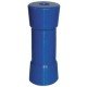Hard Blue Polyethylene Rollers - Sydney - 154mm