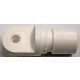 Canopy Tube Ends - White - 25mm