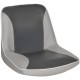 Basic Shell Seat - Basic Shell Seat - Upholstered - Grey/Charcoal