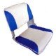 Skipper Boat Seat - Skippers Seat - Upholstered - Grey/White - 5 Panel