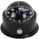 Autonautic Deck Mount Binnacle ABS Compasses - Black - Short