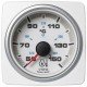 VDO AcquaLink 52mm Engine Oil Temperature Gauges - Celsuis - White