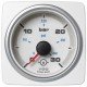 VDO AcquaLink 52mm Transmission Oil Pressure Gauges - Bar - White