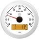 VDO Viewline 85mm Tachometer Gauges With LCD Display - 4000RPM - White