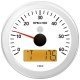 VDO Viewline 85mm Tachometer Gauges With LCD Display - 6000RPM - White
