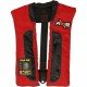 Axis Manual 150 Offshore Pro MK2 Infatable PFD - Red/Black