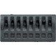 WeatherDeck® 12V DC Waterproof Switch Panel - 8 Position