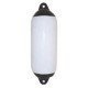 Heavy Duty Fender White with Black End - 450x120mm