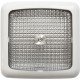 Touch LED Square Ceiling Light - White/Red