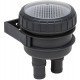 Black Water Strainers With Transparent Lids - Strainer - 32/38mm Hose - 330/460 litres/min