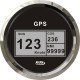 Stainless Steel GPS Speedometer - 12/24V - Black