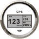 Stainless Steel GPS Speedometer - 12/24V - White
