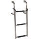 Oceansouth Stainless Steel Short Base Ladder - Ladder SS 3 Step Short Base