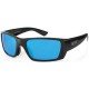 Tonic Rise Slice Sunglasses - Shiny Blk - Blue Mirror G2