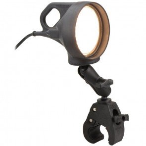 RAM Tough-Claw Double Ball Mount with LED Spotlight