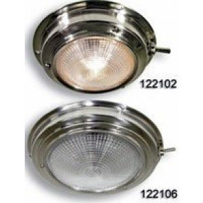 Round Dome Lights - Stainless Steel