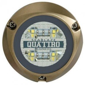 Lumitec SeaBlaze Quattro Dual-Colour LED Underwater Light