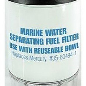 Fuel Filter With Clear Bowl - REPLACEMENT PARTS - Fuel Filter Cartridge - short Mercury®