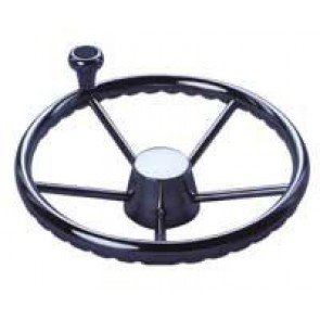 Five Spoke Stainless Steel Steering Wheel