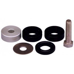 Spacer Kit (293690), includes a selection of spacers, washer and bolt to enable 291003 front mount pivot cylinder to fit different outboard brands and models.