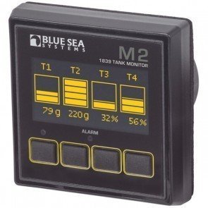 Blue Seas M2 OLED Digital Tank Monitor