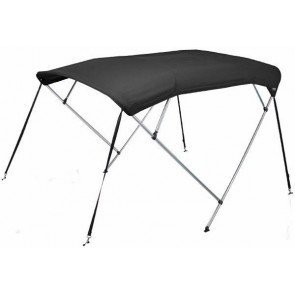 Oceansouth 4 Bow Bimini Top - Mounting Width: 1.5-1.7m - Canopy 1.4 - Black