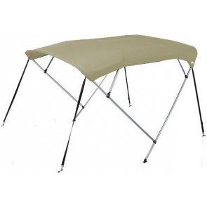 Oceansouth 4 Bow Bimini Top - Mounting Width: 1.5-1.7m - Canopy 1.4 - Sand