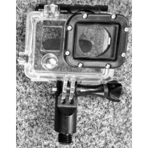 Hookem GoPro Mounts and Handles - Opposite Angle Camera Adaptor Mount